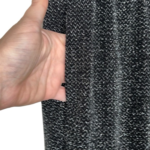 Torrid Jogger Stretch Waist Front Pockets Versatile Black Sparkle Size1X Cropped - Picture 4 of 13